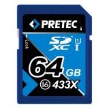 Pretec 64 GB SDXC UHS-I 433X Class 16 SXS064G -  1